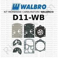 kit membrane carburatore Walbro D11-WB
