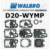 kit membrane carburatore Walbro D20-WYMP