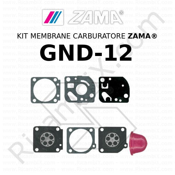 Kit membrane carburatore ZAMA® GND-12