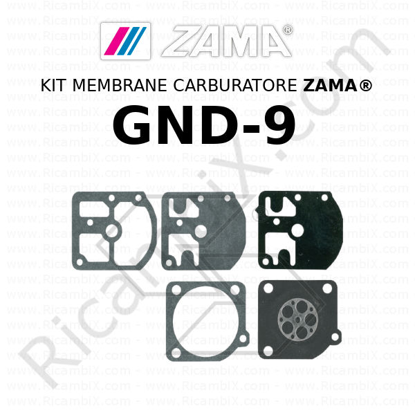 Kit membrane carburatore ZAMA® GND-9