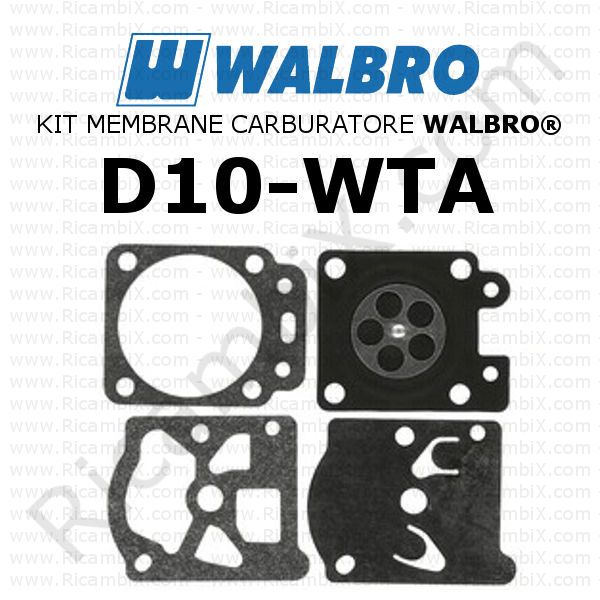 kit membrane walbro D10 WTA R122361
