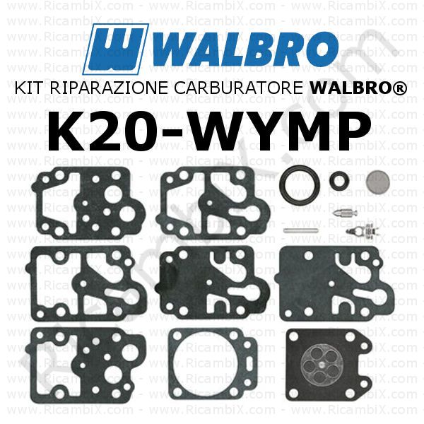 kit riparazione walbro K20 WYMP R122365
