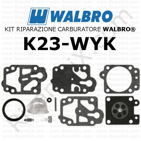 kit riparazione walbro K23 WYK R122525