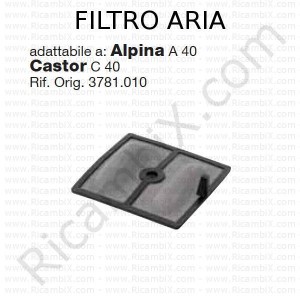 Filtro aria ALPINA® | riferimento originale 3781010