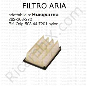 Filtro aria HUSQVARNA® | riferimento originale 503447201-nylon