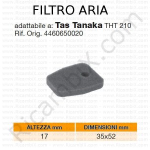 TAS TANAKA® Filtro de aire | referencia original 4460650020