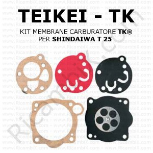 Kit membrane carburatore TEIKEI TK® | per SHINDAIWA T 25