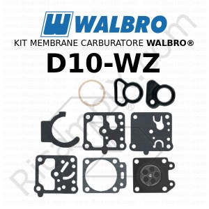 Kit membrane carburatore WALBRO® D10-WZ