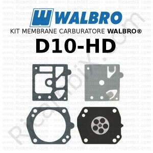 membrane carburatore Walbro D10-HD