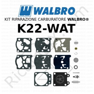 Kit riparazione carburatore WALBRO® K22-WAT