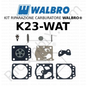 Kit riparazione carburatore WALBRO® K23-WAT
