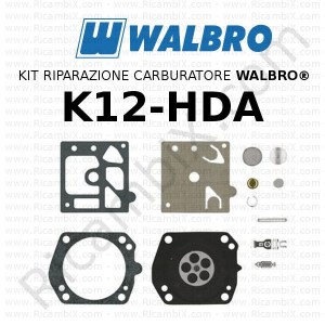 Kit riparazione carburatore WALBRO® K12-HDA