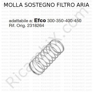 EFCO® Luftfilter-Stützfeder | Originalreferenz 2318264