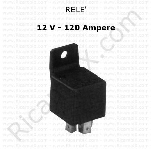 Relè 12 Volt - 120 Ampere