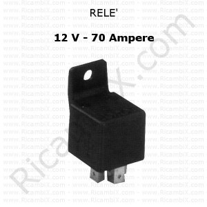 Relè 12 Volt - 70 Ampere